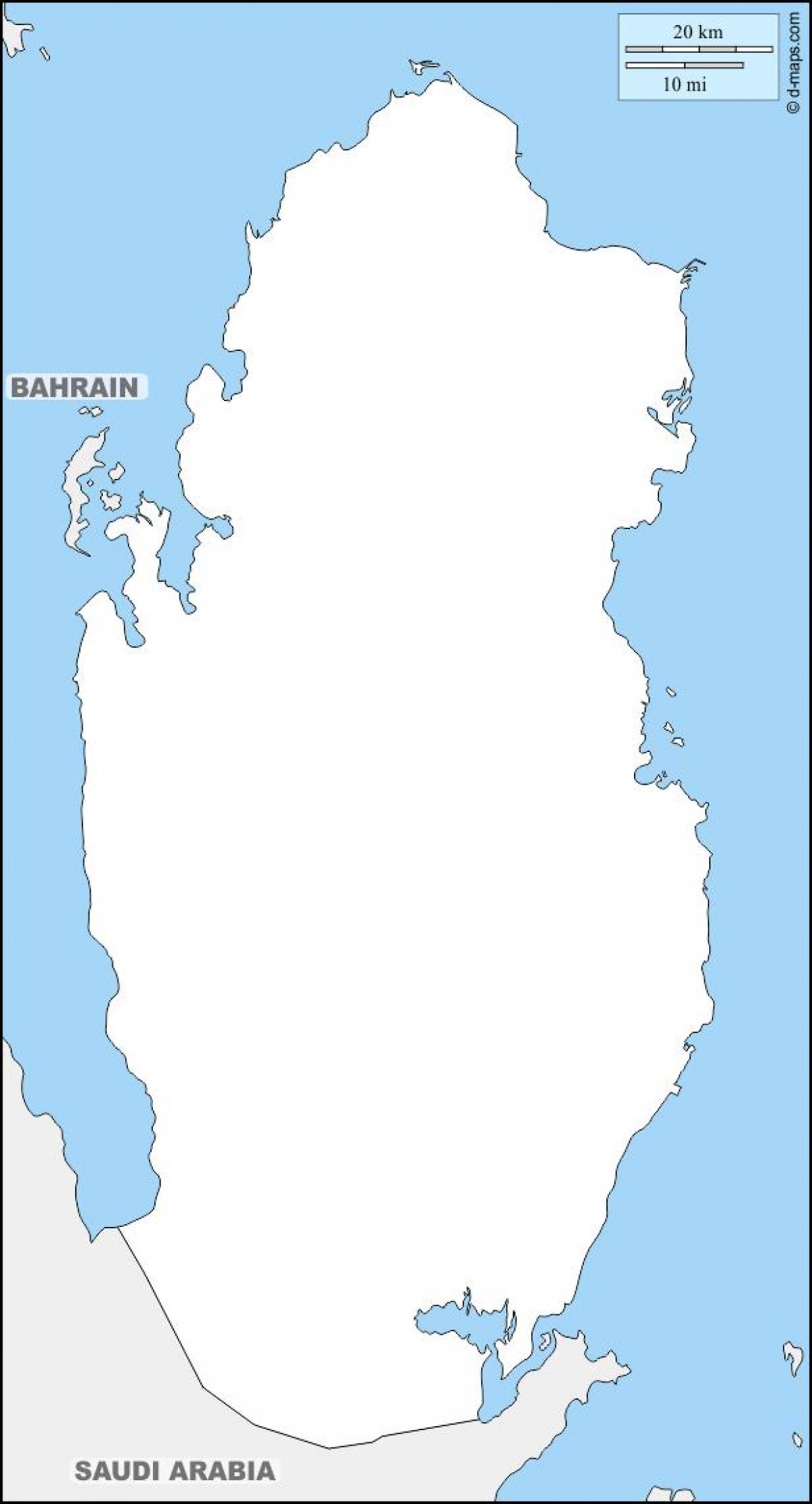 Peta qatar garis