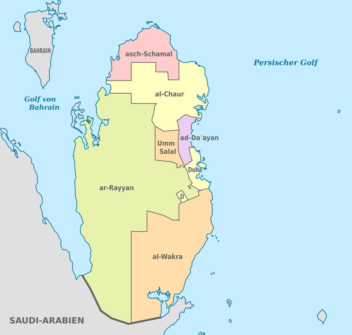 Peta qatar vektor
