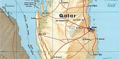 Peta qatar pulau-pulau 